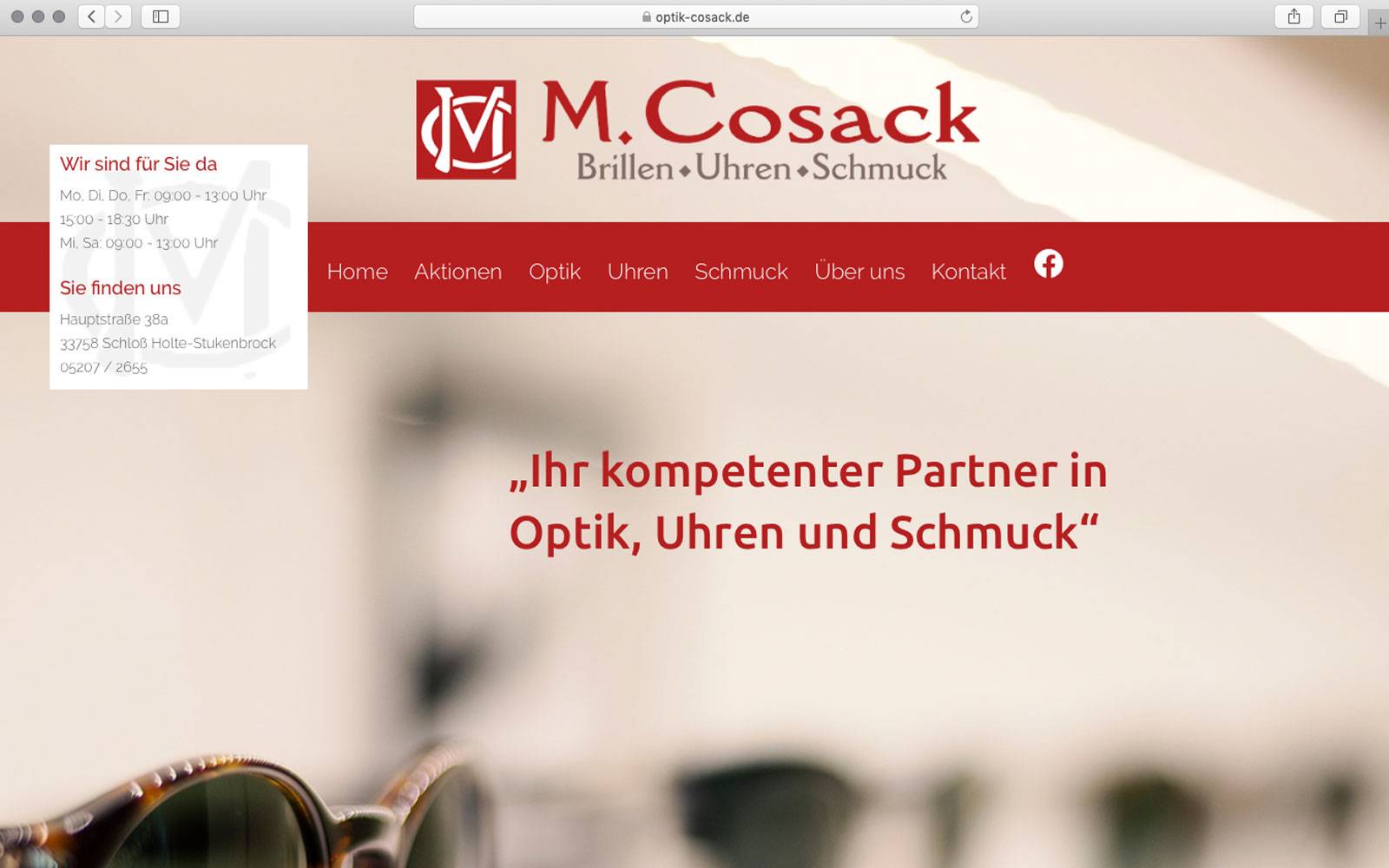 SEO Paderborn Optik Cosack Stukenbrock