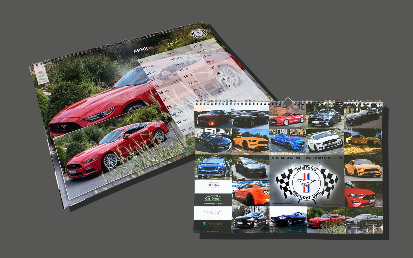 Mustangfreunde OWL Kalender