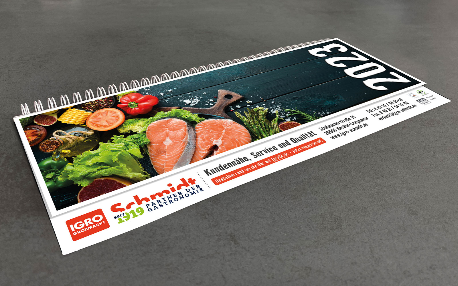 Igro Schmidt Tischkalendar