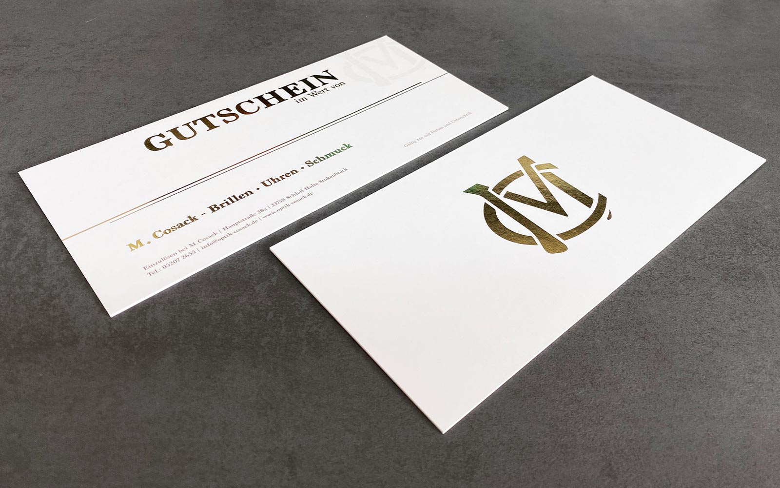 Gutschein Optik Cosack Stukenbrock