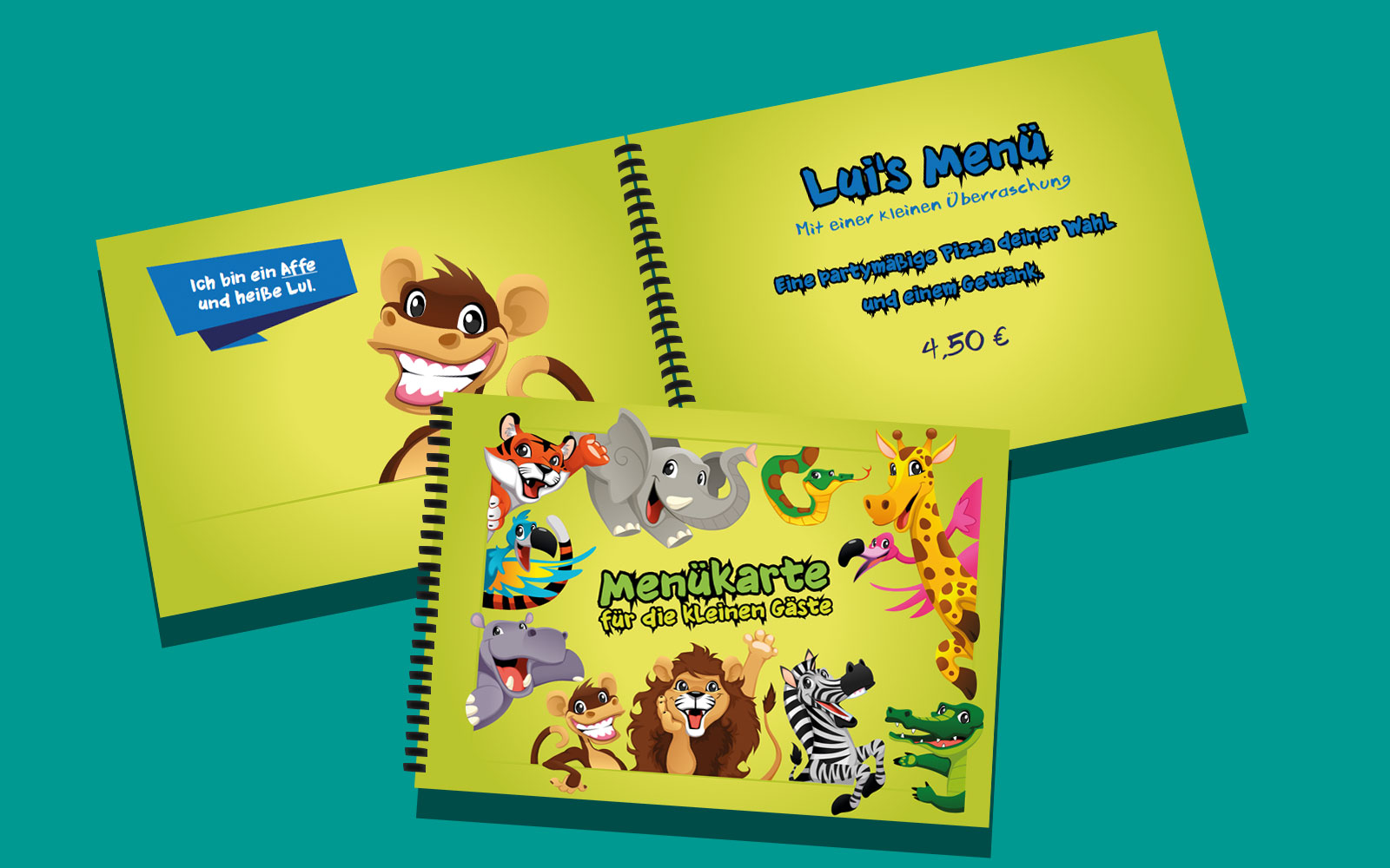 La Trattoria Menükarte Kinder