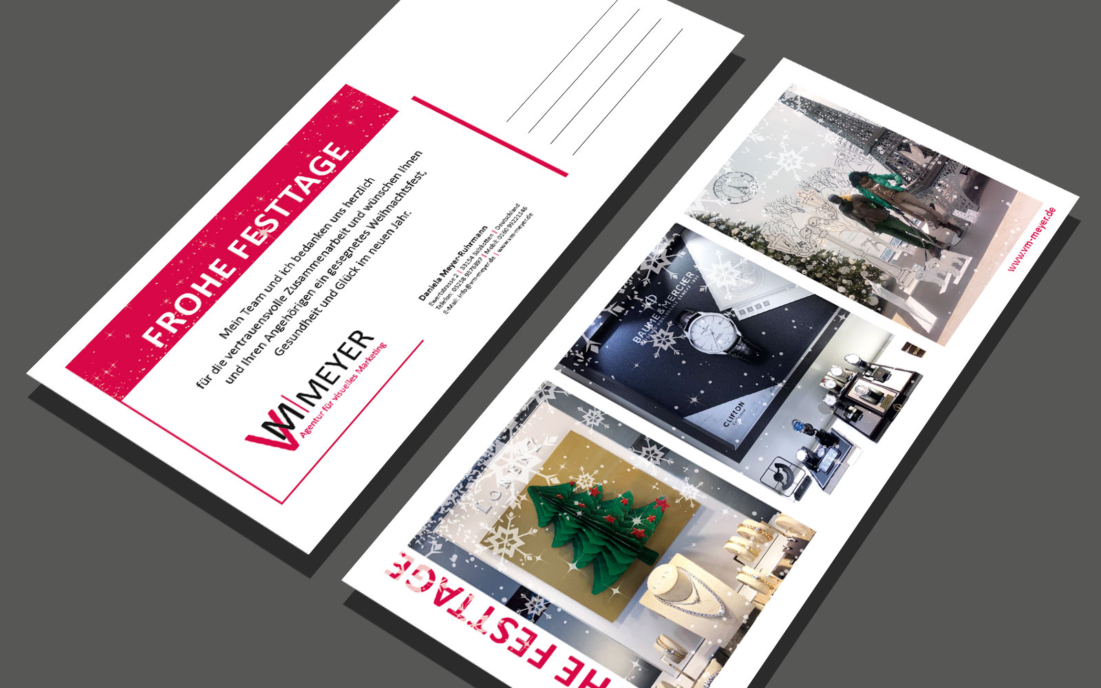 VM Meyer Weihnachtskarten