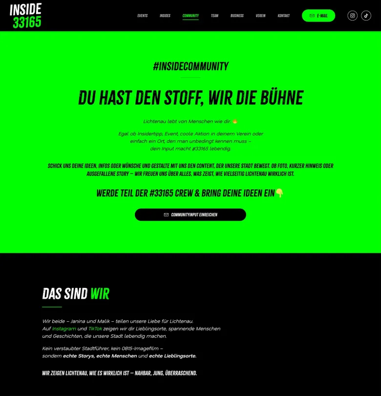 responsive webdesign für Inside33165