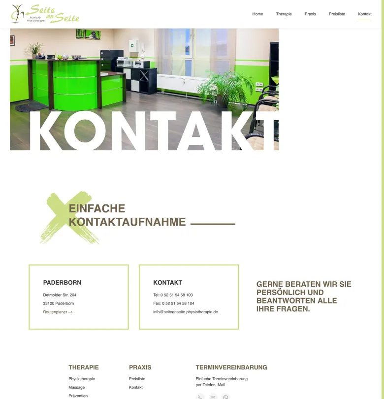 responsive webdesign für SeiteanSeite