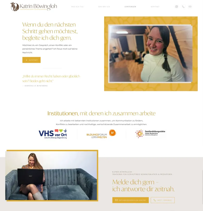 responsive webdesign für Böwingloh GfK