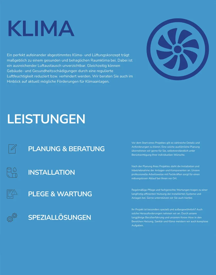 RB Gebäudetechnikwebseite paderborn