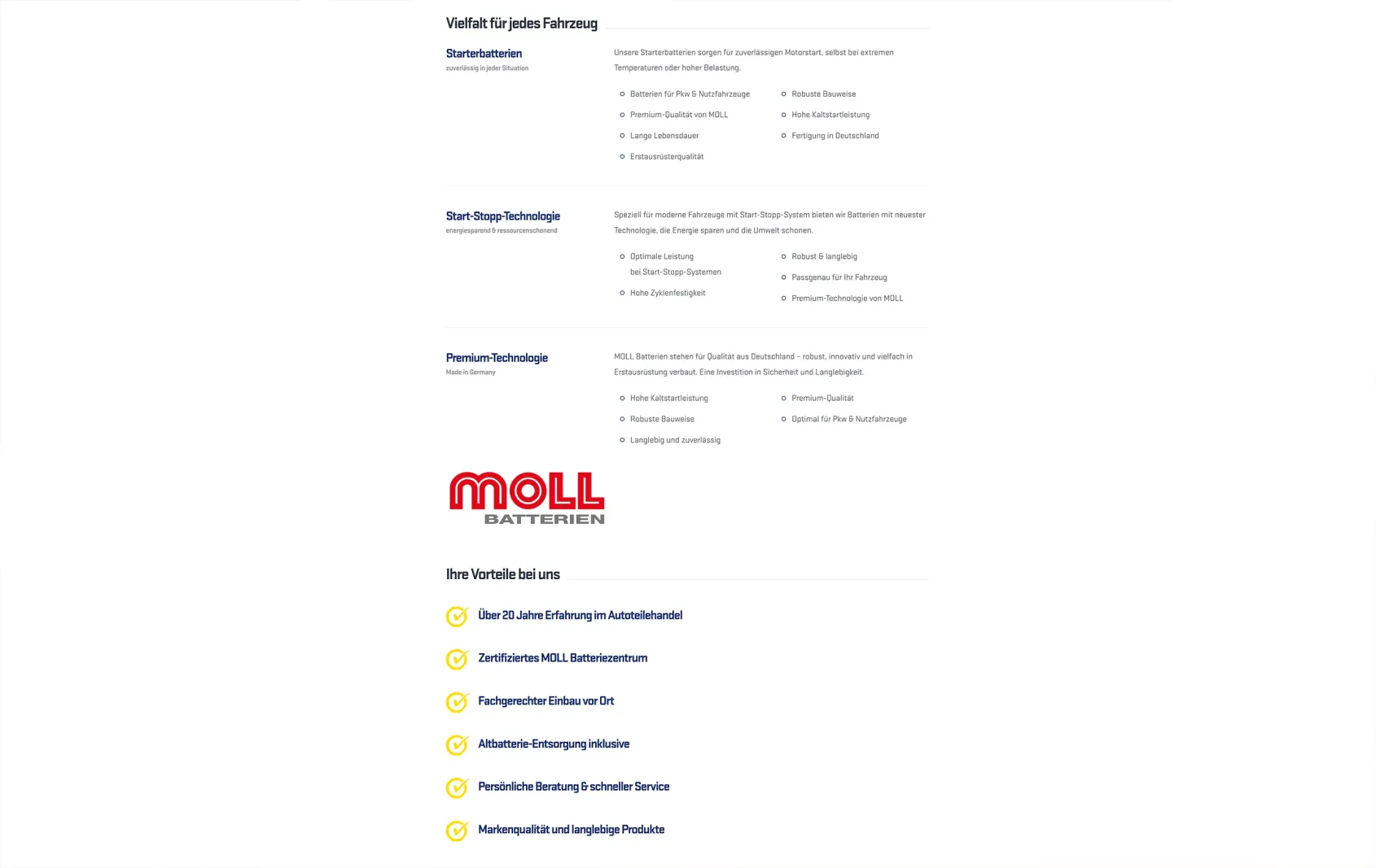 ATS Autoteilewebseiten erstellen paderborn