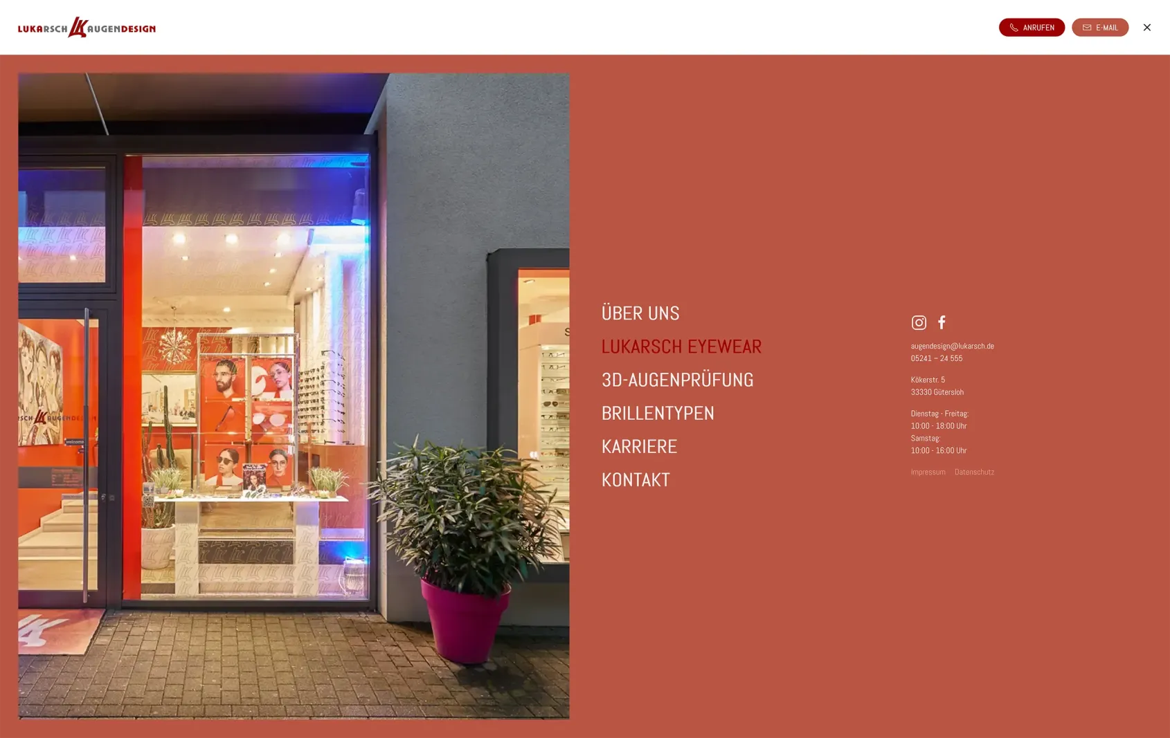 Lukarsch Augendesignwebseiten erstellen paderborn