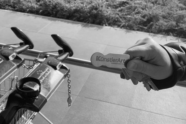 künstlerart werbeagentur paderborn steelcart einkaufswagenlöser