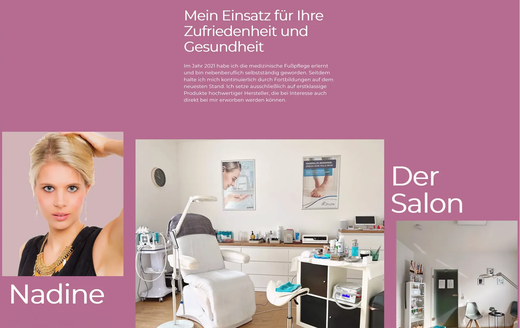 Fußpflege Beckerwebseiten erstellen paderborn