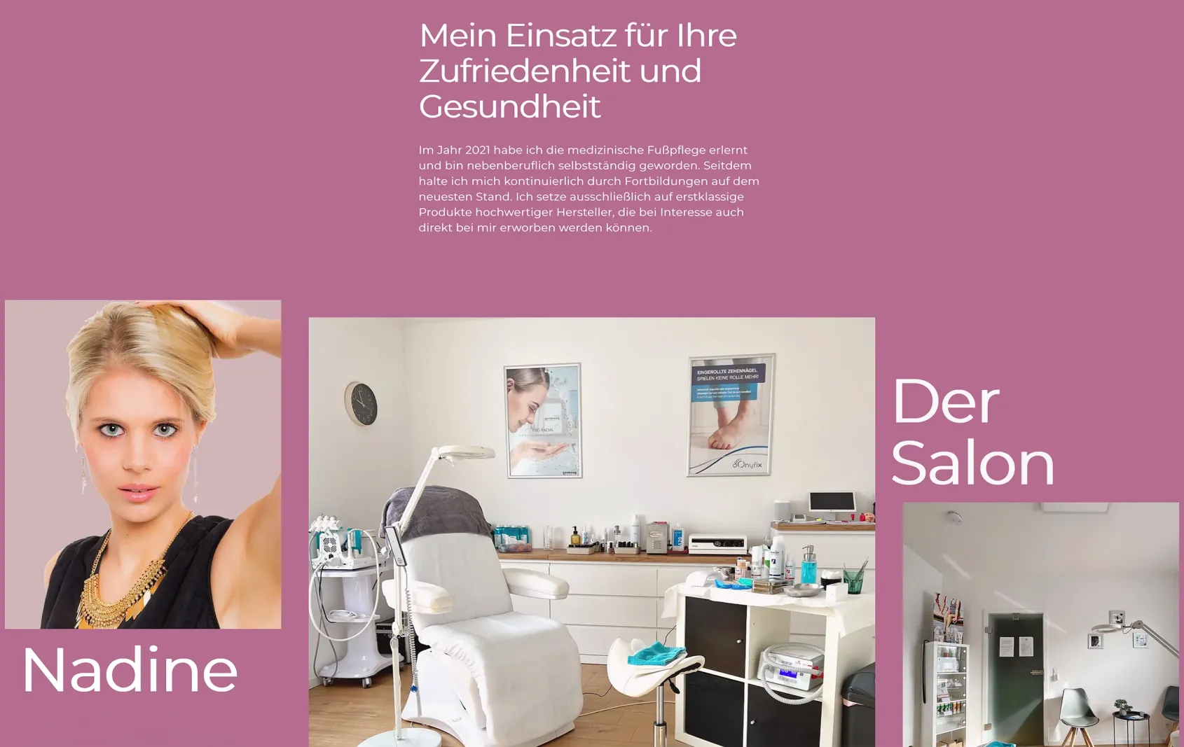 Fußpflege Beckerwebseiten erstellen paderborn