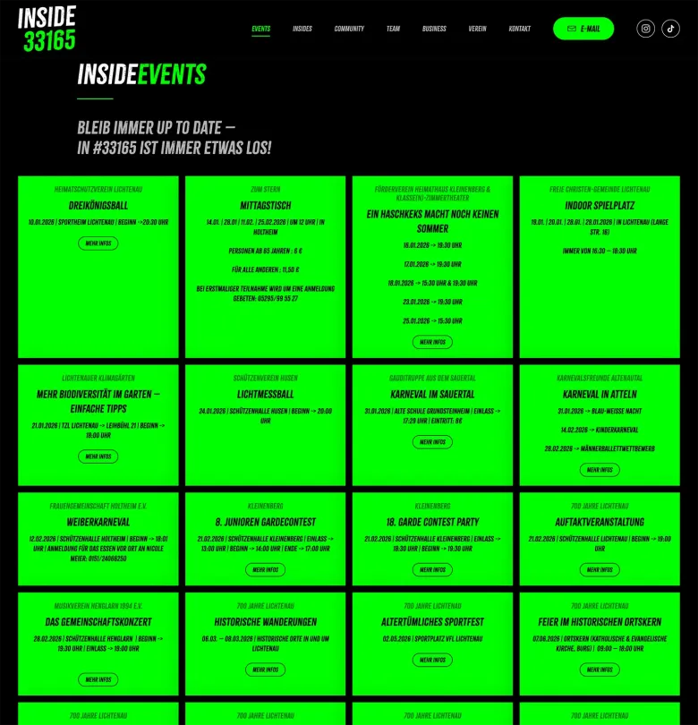 responsive webdesign für Inside33165